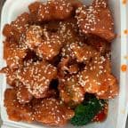 Best Sesame Chicken (red sauce) in Manteca, CA